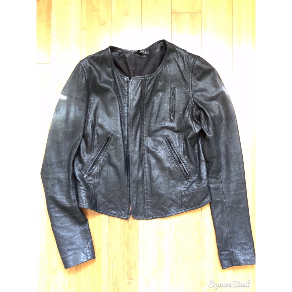 Theory leather jacket